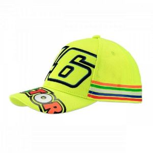 Valentino Rossi Kids Cap Stripes Fluo Yellow