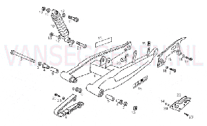 SWING ARM - SHOCK ABSORBER