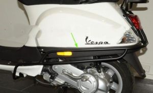 Sierbeugel set zijscherm Vespa LX 50 Zwart