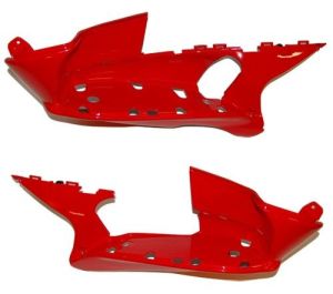 DMP Onderspoiler Set Rood Gilera Runner