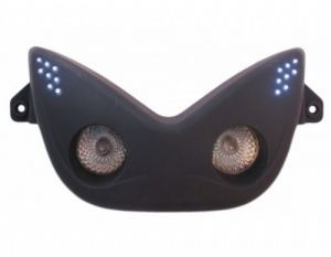 Koplamp Edge Yamaha Aerox Nitro Led mat zwart