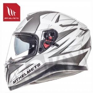 Valhelm MT Thunder III SV Effect wit/zilver