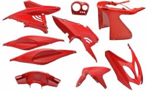 Edge kappenset Aerox Ferrari Rood