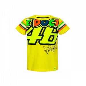 Valentino Rossi Kids T-Shirt Stripes Yellow