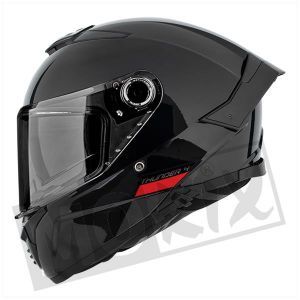 Valhelm MT Thunder 4 SV Solid zwart glans